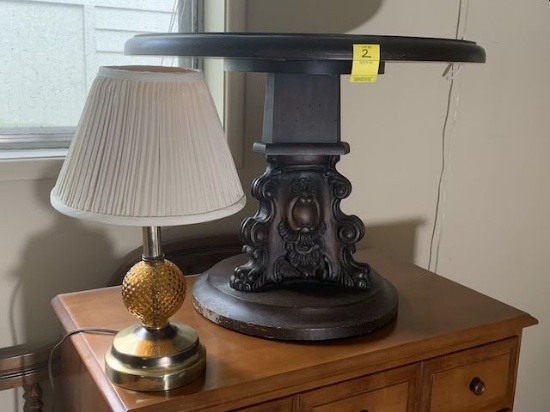 END TABLE AND LAMP