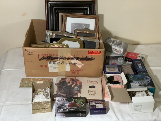 PICTURE FRAMES AND CRYSTAL