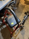 LIKE NEW WALKER, AND CANE