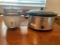 HAMILTON BEACH CROCK POT, AND ELITE RICE MAKER