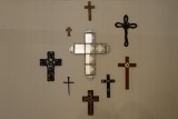 COLLECTION OF DECORATIVE CROSSES