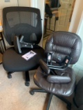 2x OFFICE CHAIRS