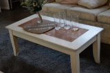 SHABBY CHIC COFFEE TABLE AND DECOR