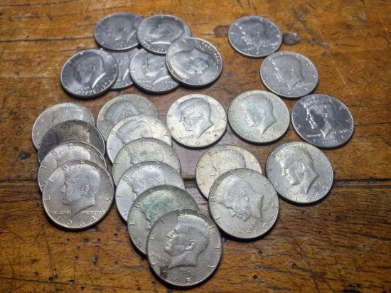 COLLECTION OF HALF DOLLARS