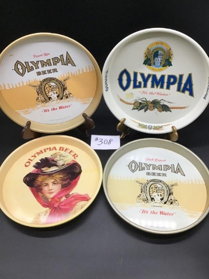 OLYMPIA BEER TRAYS