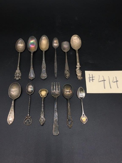 LOT OF SILVER SPOONS