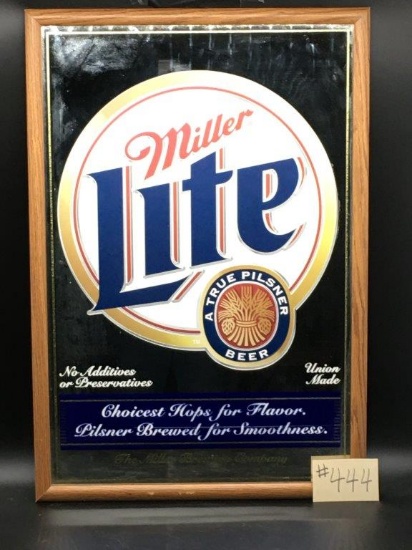 3x BEER SIGN MIRRORS