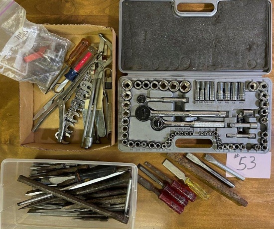 PITTSBURGH SOCKET WRENCH SET & MORE