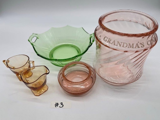 ANTIQUE DEPRESSION GLASS COLLECTION