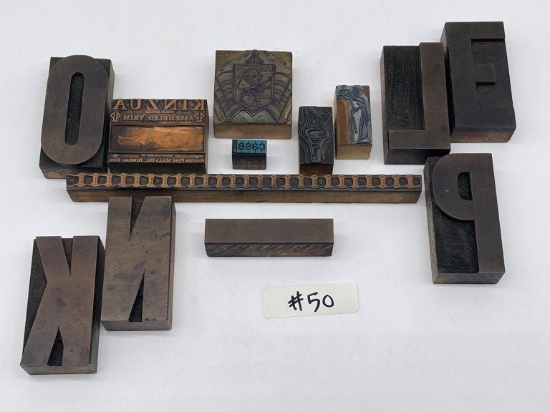 COLLECTION OF PRINTING PRESS LETTERS