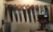 ELEVEN VARIOUS HAND SAWS