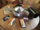 METAL CHIMNEY PIECES AND TROWELS