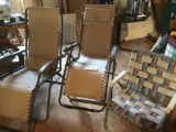 LAWN RECLINERS AND CHAIR