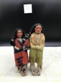 ANTIQUE NATIVE AMERICAN DOLLS