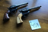 WOOD CARVED REVOLVERS