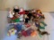 LARGE LOT OF BEANIE BABIES AND MORE