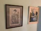 TWO FRAMED PRINTS