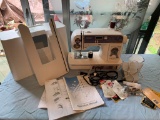 BROTHER SEWING MACHINE AND ACCESSORIES