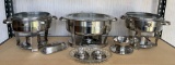 CHAFING DISHES AND SERVING DISHES