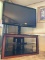 FLAT SCREEN TV AND STAND