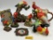 VINTAGE PARROT FIGURINES AND MORE