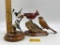 CARDINALS AND FINCHES STATUES