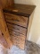 NARROW WOOD DRAWERS