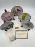 COLLECTABLE BIRD PLATES