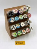 SEWING THREAD AND SPOOL RACK