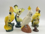 VINTAGE COCKATOO FIGURINES