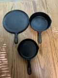 CAST IRON PANS