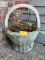 Conrete Flower Pot Basket