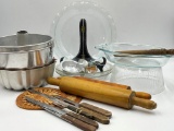 Kitchen Utensils and Glassware