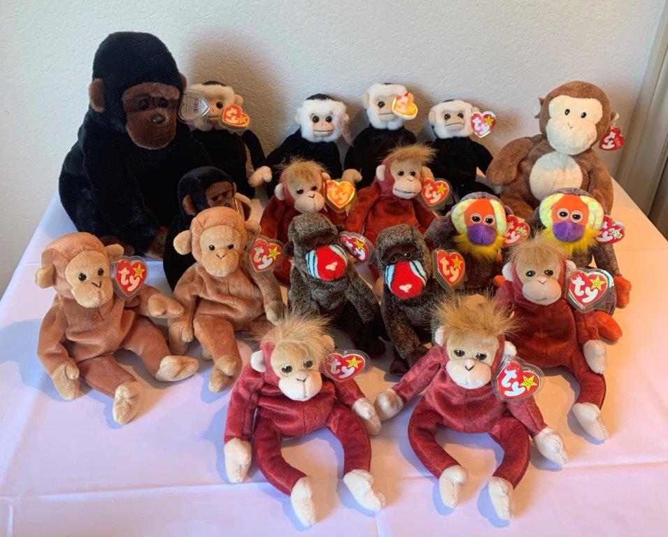 Ty Beanie Babiesコレクション、24セット Ty Beanie Baby Stuffed Animals & Plush Toy, Beanie Bellies