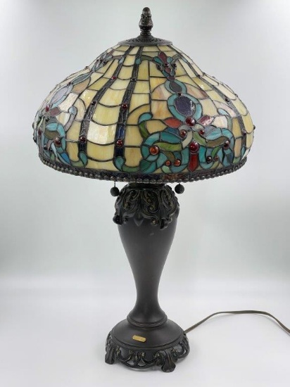 ANTIQUES ROADSHOW DALE TIFFANY INC. TABLE LAMP