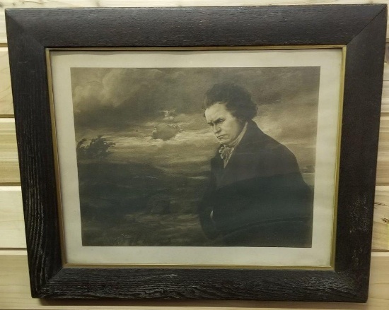 FRAMED PRINT OF A MAN