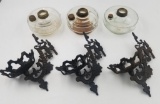 WALL MOUNT OIL LAMP PARTS