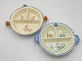 VINTAGE WATER HEATED BABY FOOD DISHES