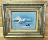 ORIGINAL OIL PAINTING OCEAN SCENE