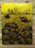 ORIENTAL GOLD FOILED ART