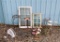 LARGE LOT OF RUSTIC OUTDOOR PORCH DÉCOR