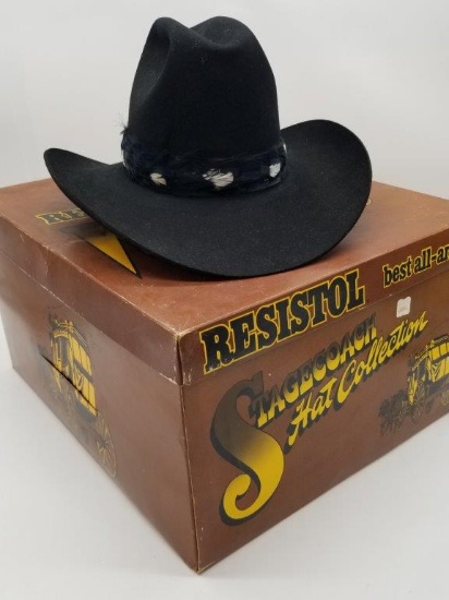 RESISTOL WILD AS THE WEST STAGECOACH COLLECTION HAT