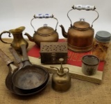 VINTAGE COPPER KETTLES AND MORE