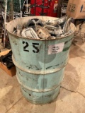 BIN FILLED WITH 1955 CHEV PARK LIGHT HOUSING