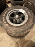TWO G70-14 TIRES
