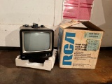 VINTAGE RCA TV IN ORIGINAL BOX