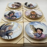 COLLECTABLE PERILLOE AMERICA'S INDIAN HERITAGE PLATES