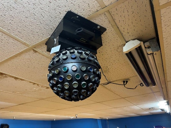 ONE APOLLO ELECTRIC DISCO LIGHT