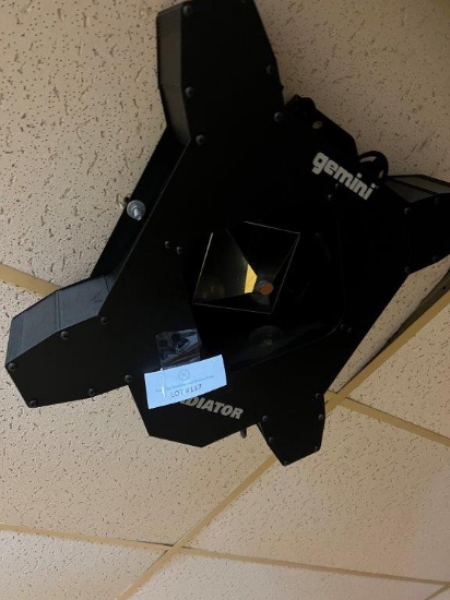 ELECTRIC GLADIATOR GEMINI BOWLING ALLEY LIGHT