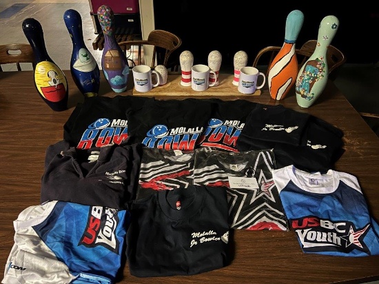 LARGE LOT OF MOLALLA BOWL MERCH